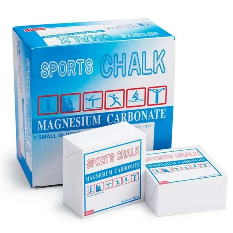 2/4/8Pcs Sports Chalk Blocks - Anti-Slip Magnesium Powder for Weight Lifting, Barbell Training & Climbing