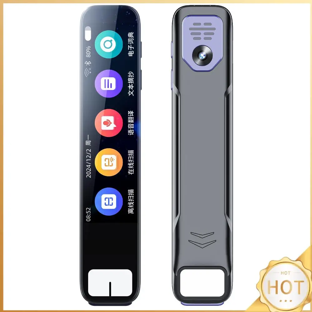 

AI Smart Scan Translator Pen 150 Languages BT Scanning Translator Pen for Students Language Learning