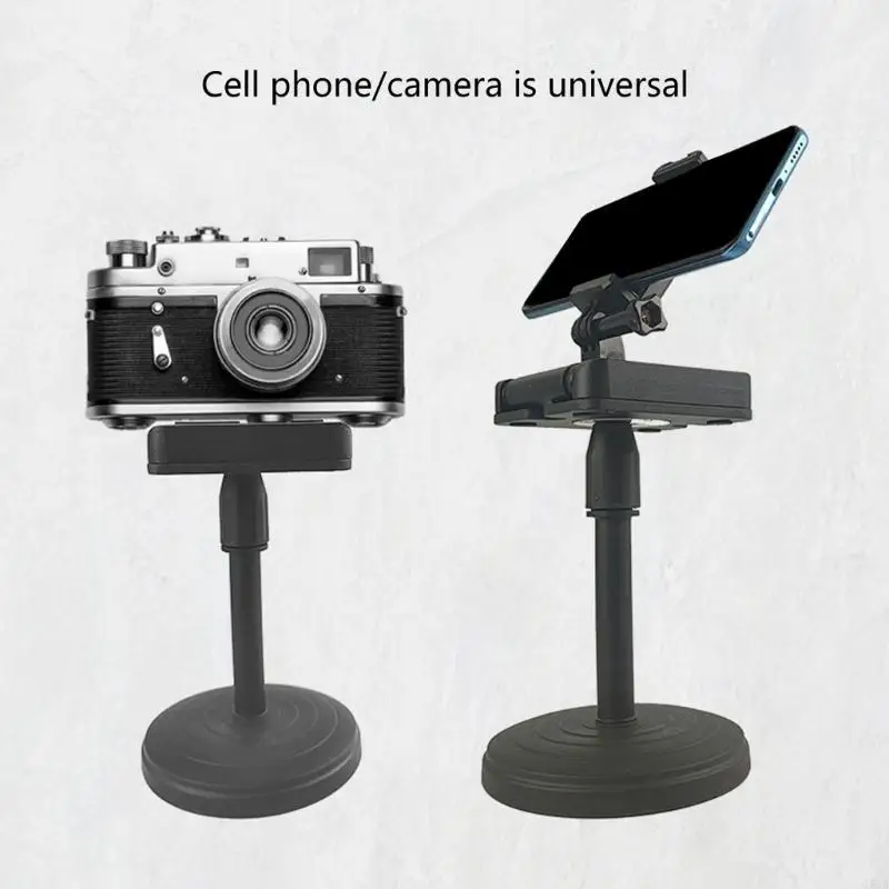 

G5GA Alloys Base Desktop Stand Smartphones Support 360 Rotating Stand