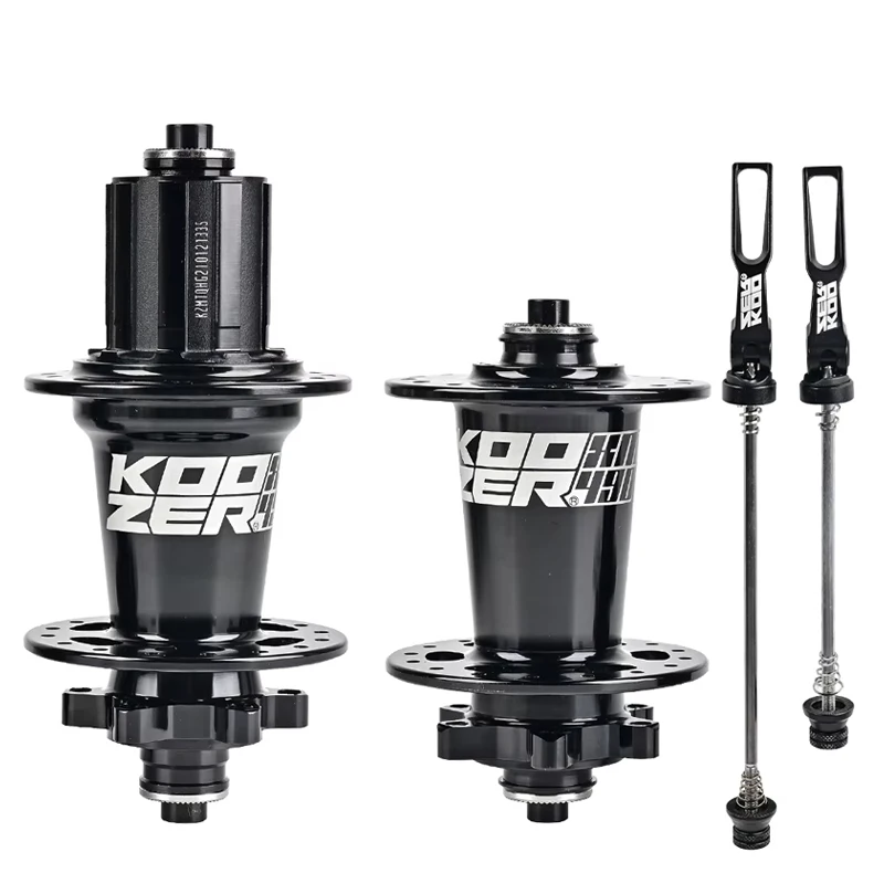 Koozer XM490pro Boost CR-Mo Steel Axle 28 Holes HG XD MS 10 11 12s Rear 5x141 QR 12x148mm THRU TA MTB Bicycle Hubs Bike Parts