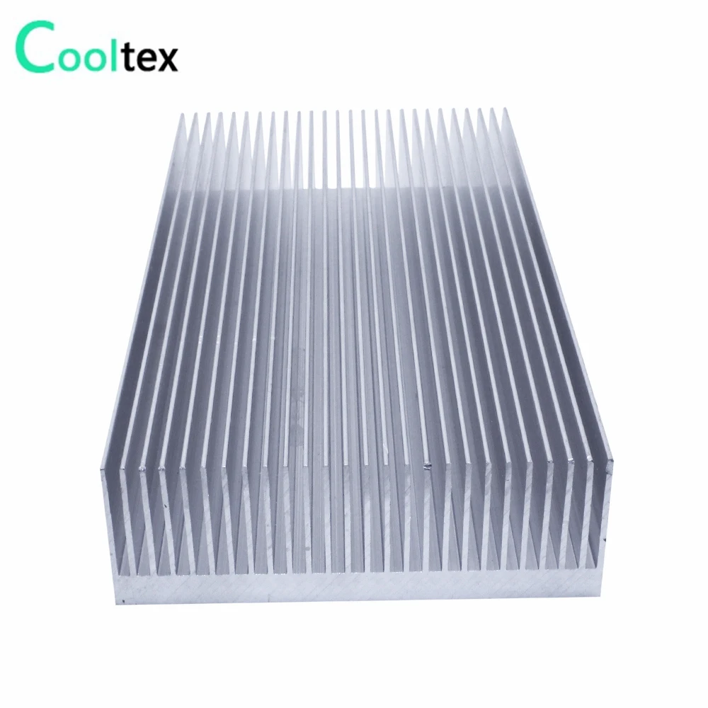 High power 160x80x26.9mm radiator Aluminum heatsink Extruded  heat sink for Electronic LED Power Amplifier cooler cooling