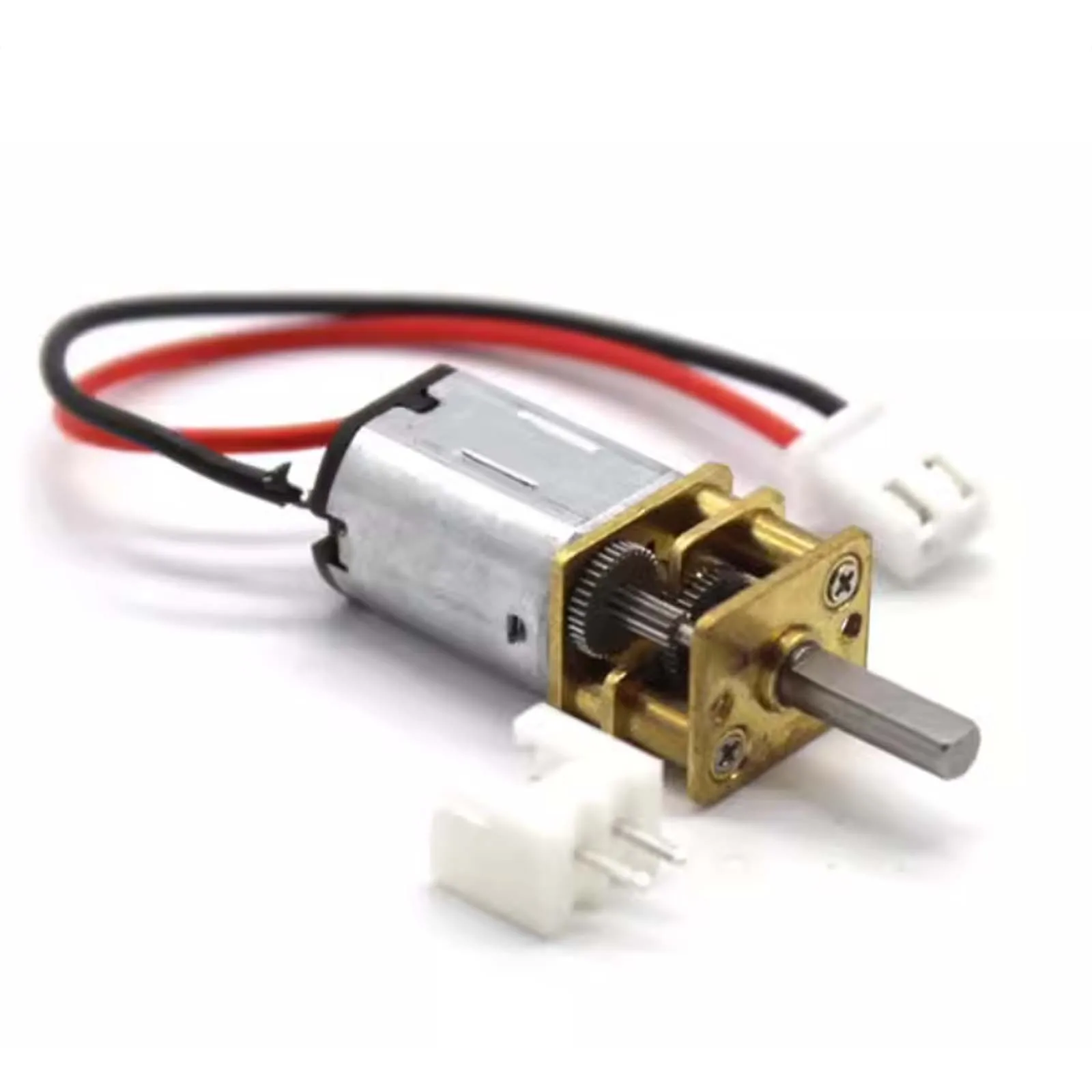 

N20 Reducer Motor with XH Terminal Wire, 3-6V High Torque Micro Metal Geared Motor for Robotics, DIY Models