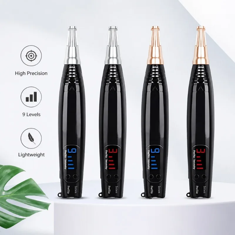 Black‑Gold Picosecond Plasma Beauty Pen Red & Blue Light Therapy Portable Hand‑Held Facial Spot Remover Home Skin CareInstrument