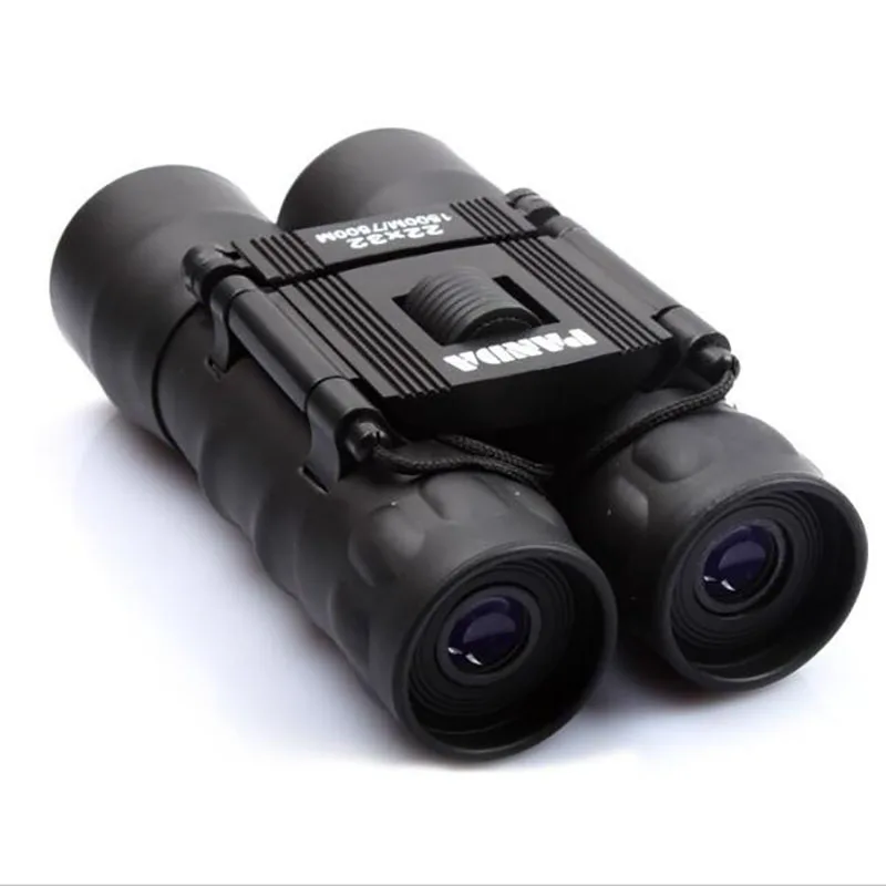 Upgraded 22x32 Night Vision Binoculars Telescope Wide Angle Optical Lens Zoom Portable Folding Binocular Spy Telescopio Pec