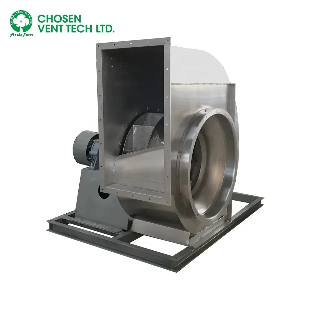 

315mm Grain Blower Abrasion Proof High Air Flow Centrifugal Fan Duct Fan AC 220V / 380V / 415-440V for Option 1611-105 Pa 315 Mm