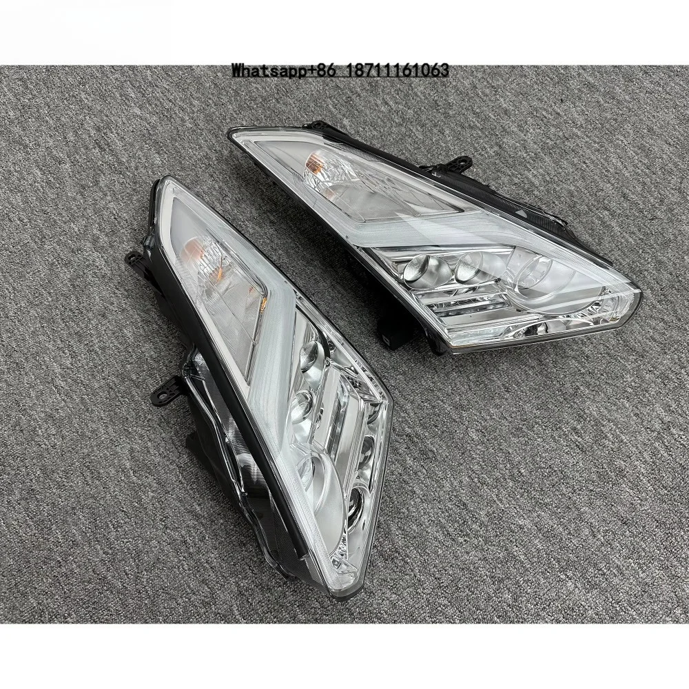 Upgrade 2017 VER Car Headlight Car Front Lip Front Light Led Light for GTR R35 2008-2018