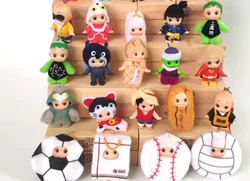 1pc 3cm Cartoon Kewpie Figure Vegetables Model Doll Accessory Small Gift