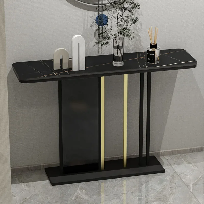 Rectangular Luxury Coffee Tables Black Design Glam Italian Coffee Tables Marbles Premium Mesa Centro Salon Furniture Living Room
