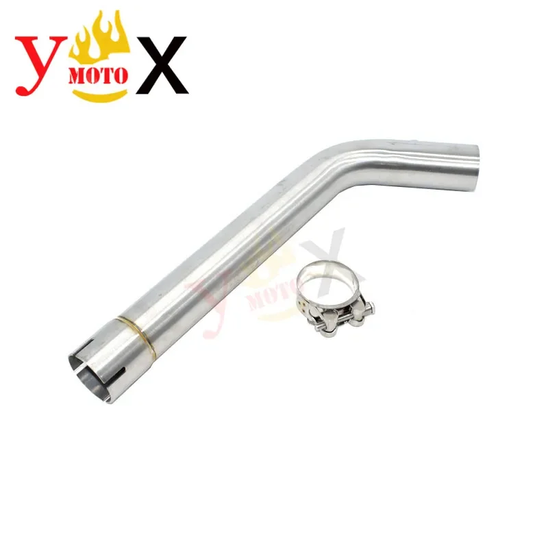 

Мотоциклетная надеваемая труба среднего звена, выхлопные трубы, глушитель, соединение Mid Escape Link для Yamaha FZ6 FAZER FZ-6 S2 2004-2009 2005