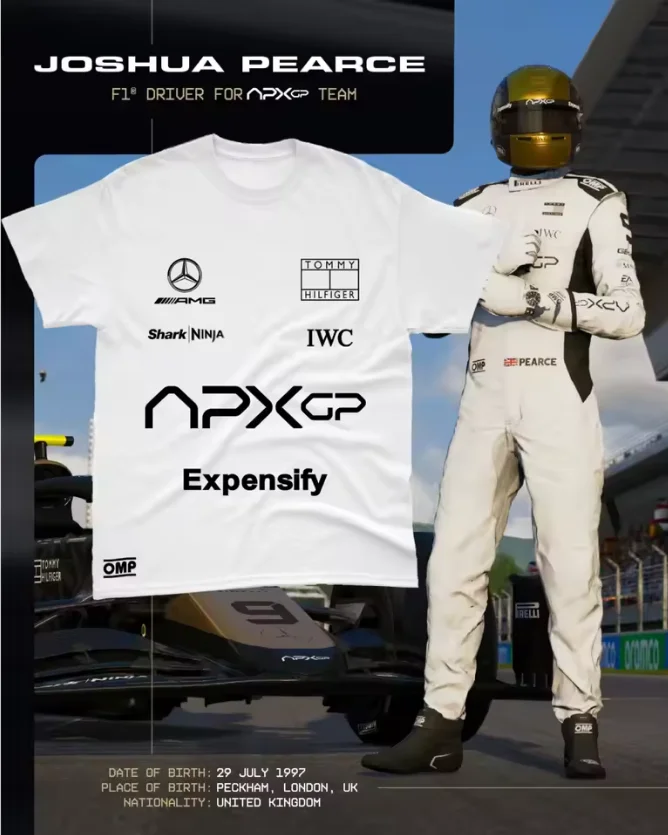 

Camiseta de película F1 Brad Pitt para hombres y mujeres, deportes al aire libre, ocio, cómoda, de secado rápido, impresión 3D,