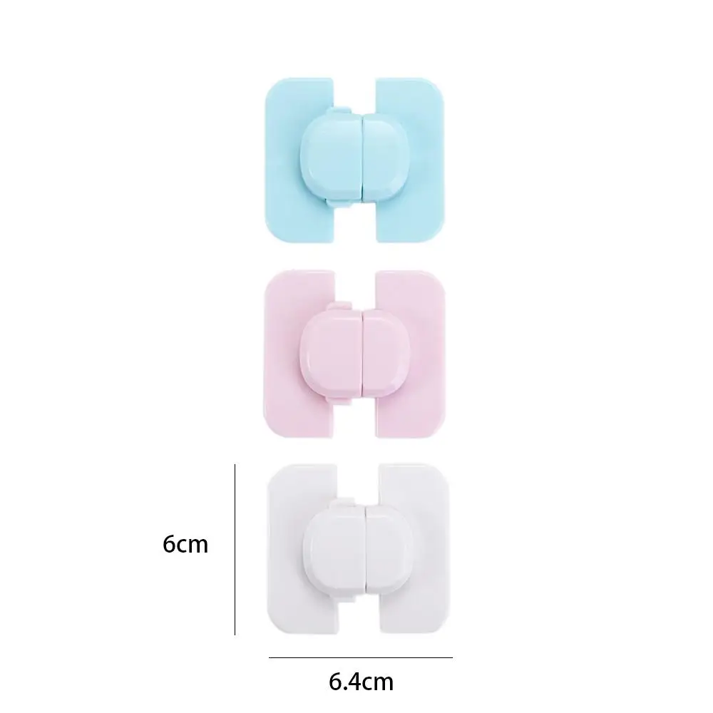 Child Fridge Freezer Door Cabinet Closet Home Refrigerator Kids Safety Lock Fridge Freezer Lock Anti-Clip Hand Protection Baby