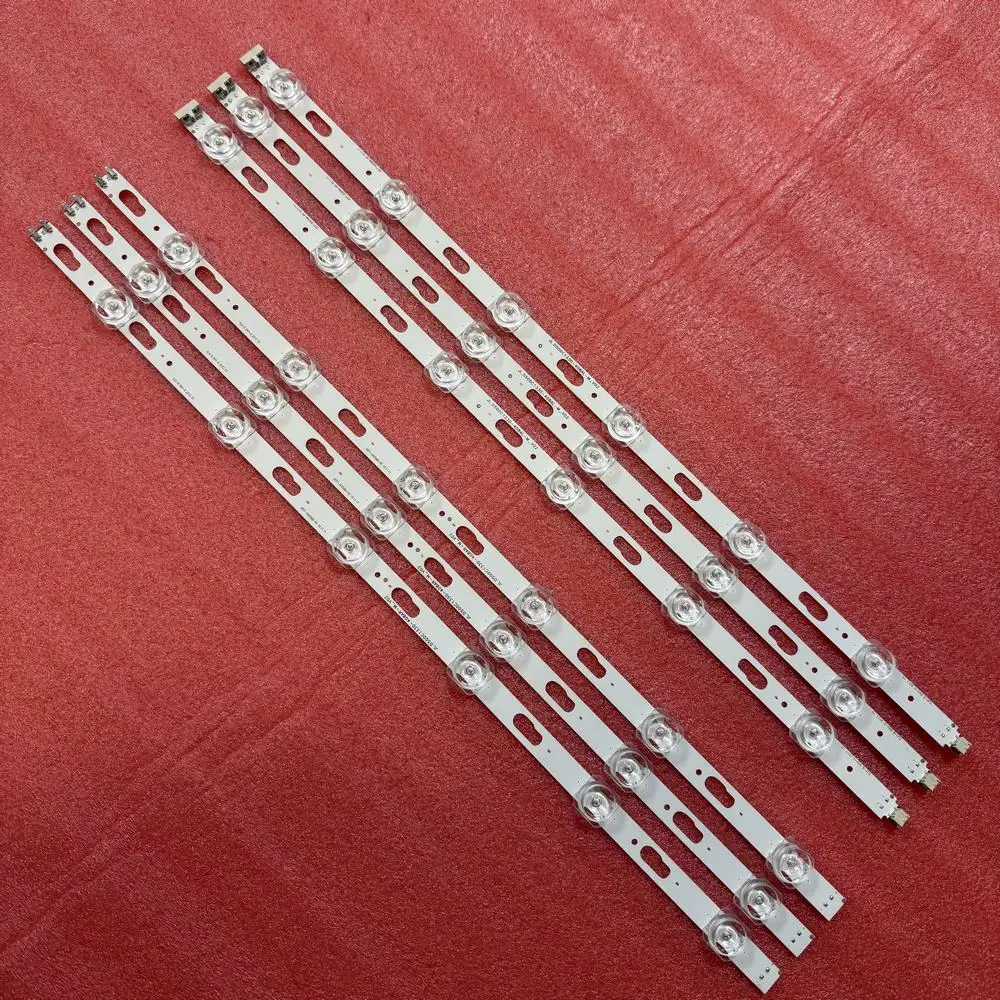 

Полный комплект светодиодных лент для подсветки 12LED для Samsung UE50AU7022K UE50AU7022KXXH UE50AU7090U UE50AU7090UXXN UE50AU7092U