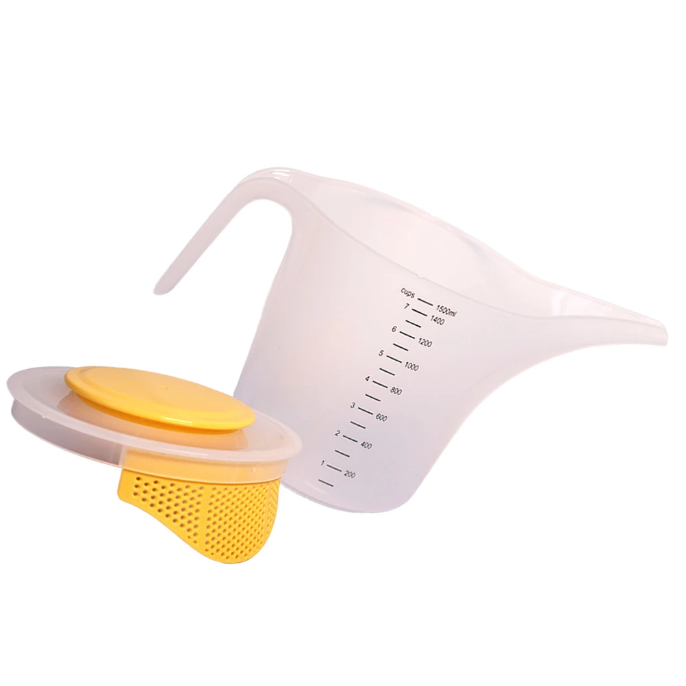 

Multifunctional Baking Beater 1 5L Transparent Measuring Cups Kitchen Tools Plastic Graduated Container Reusable