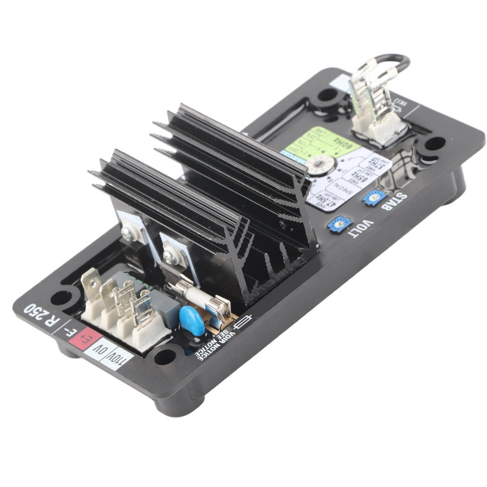 Brushless Voltage Regulator R250 AVR Auto Voltage Regulator Brushless  Generation System Set Accessories Voltage Regulator