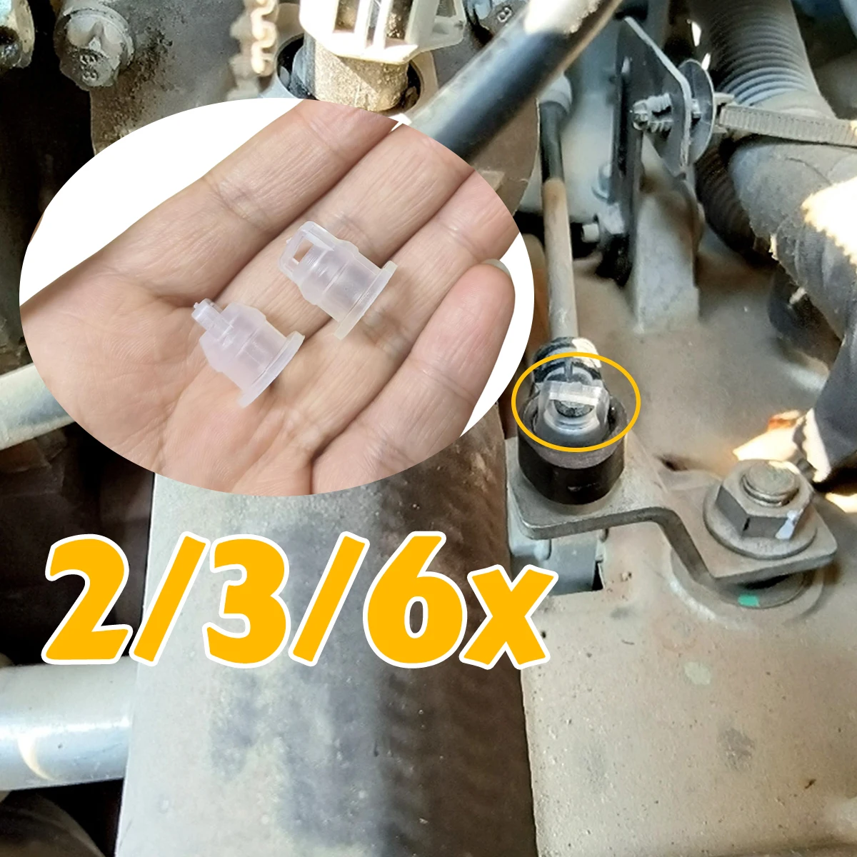 

2/3/6x For Opal Antara 2006- Chevrolet Epica 2006-2011 Captiva 2006-2018 Gear Shift Cable Bushing Auto Transmission Line Sleeve