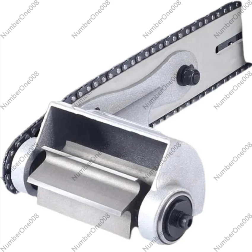 Universal Electric ChainSaw Wood Surface Tree Bark Peeling Machine Head Bark Knife Polish Peeller Alloy Cutter Head