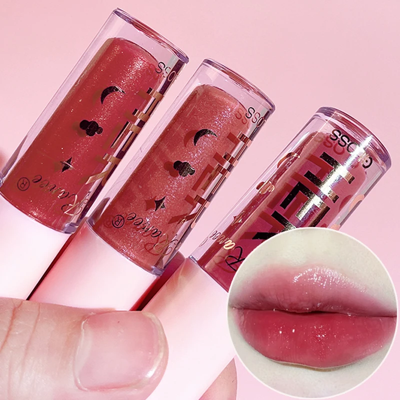 Moisturizing Pearl Liquid Lipstick Waterproof Glitter Mirror Lip Gloss Lasting Shiny Jelly Red Lip Glaze Lips Makeup Cosmetics