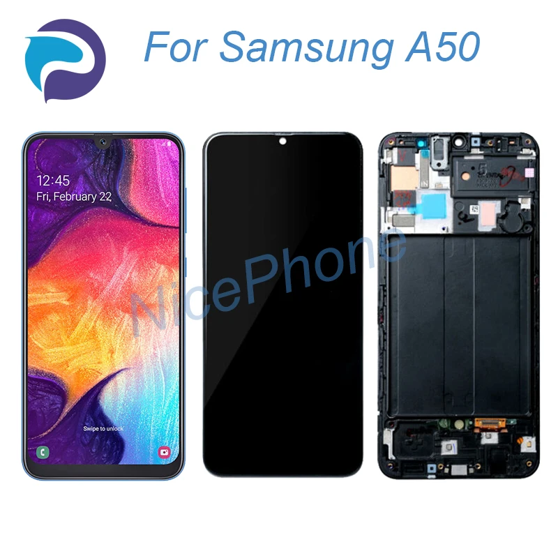 

for Samsung A50 LCD Screen + Touch Digitizer Display 2340*1080 SM-A505F/FN/GN/G/FM/YN/W/X/U/GT/U1/G/N,SM-S506DL A50 display