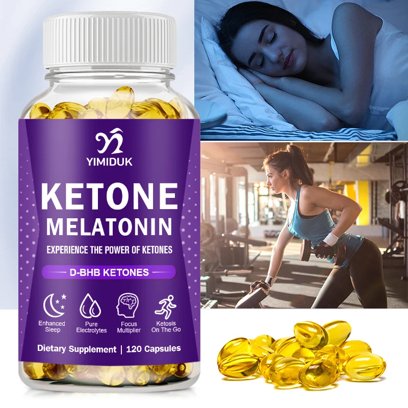 Melatonin Capsules for Sleep Adult Insomnia Relax the Brain Deep Sleep Adjust Sleep Time Better Sleep