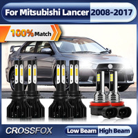 Car Lights LED Headlight Bulbs 360W 60000LM 9005 HB3 9006 HB4 Canbus Turbo Lamp For Mitsubishi Lancer 2008-2014 2015 2016 2017