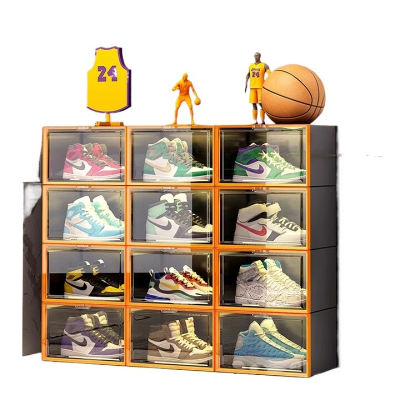 

Folding shoe storage box