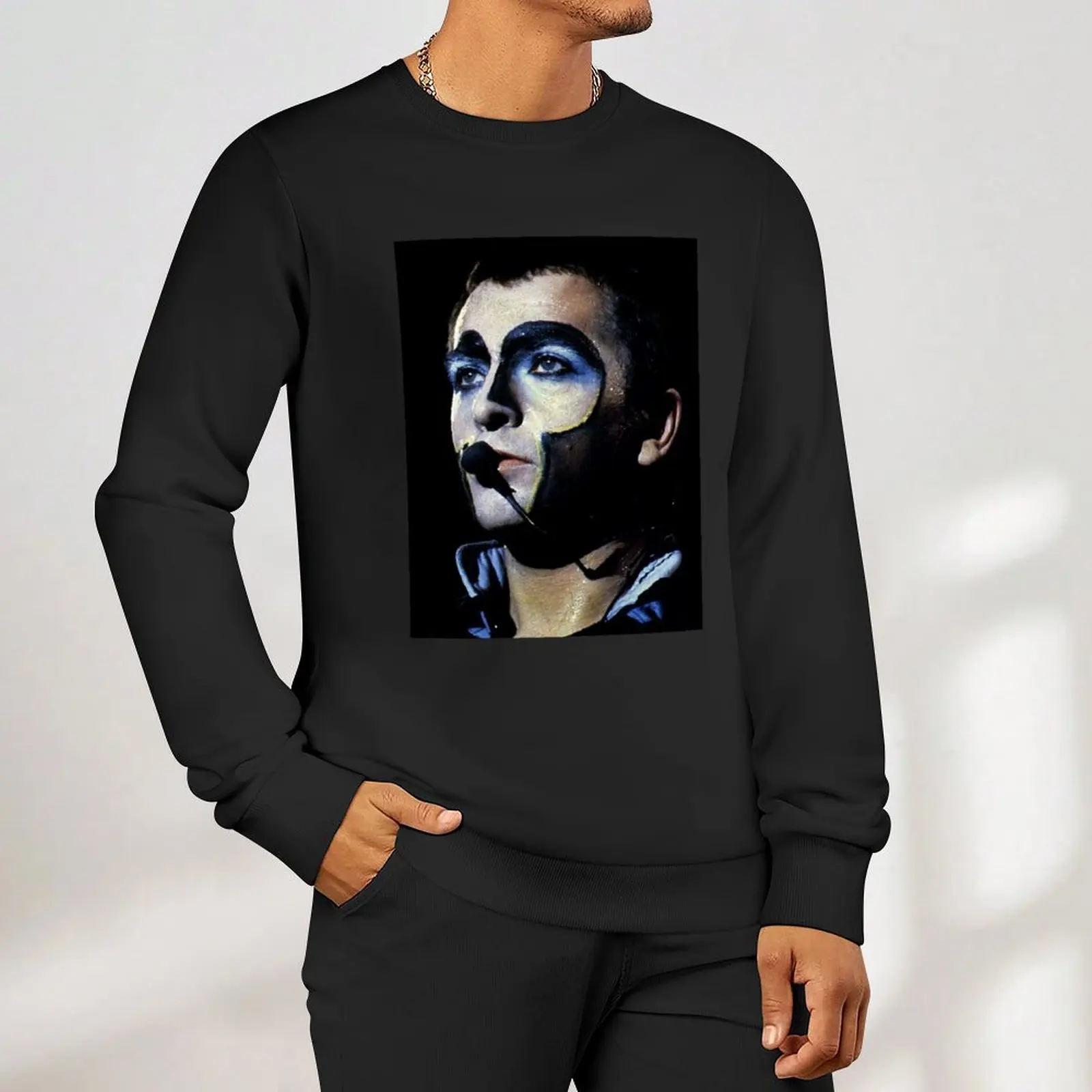 patenagustiندر بيتر غابرييل البلوز الرجال ارتداء الجرافيك تي شيرت الرجال الملابس الذكور الملابس الكورية الخريف البلوز