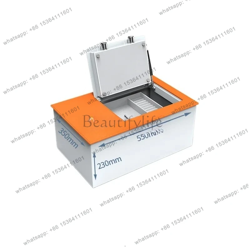 

exquisite household small fingerprint bluetooth smart password drawer invisible can be fixed jewelry safe hidden new models