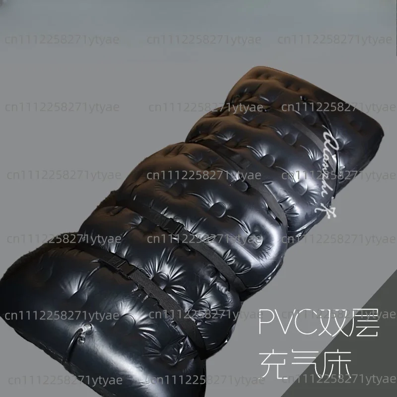 Inflatable bed PVC latex vacuum bed inflatable mattress double air chamber extrusion