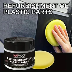 Car Plastic Restorer Back To Black Gloss Car Cleaning Products Plastic Leather Restore Auto Polish And Repair Coating Renovator