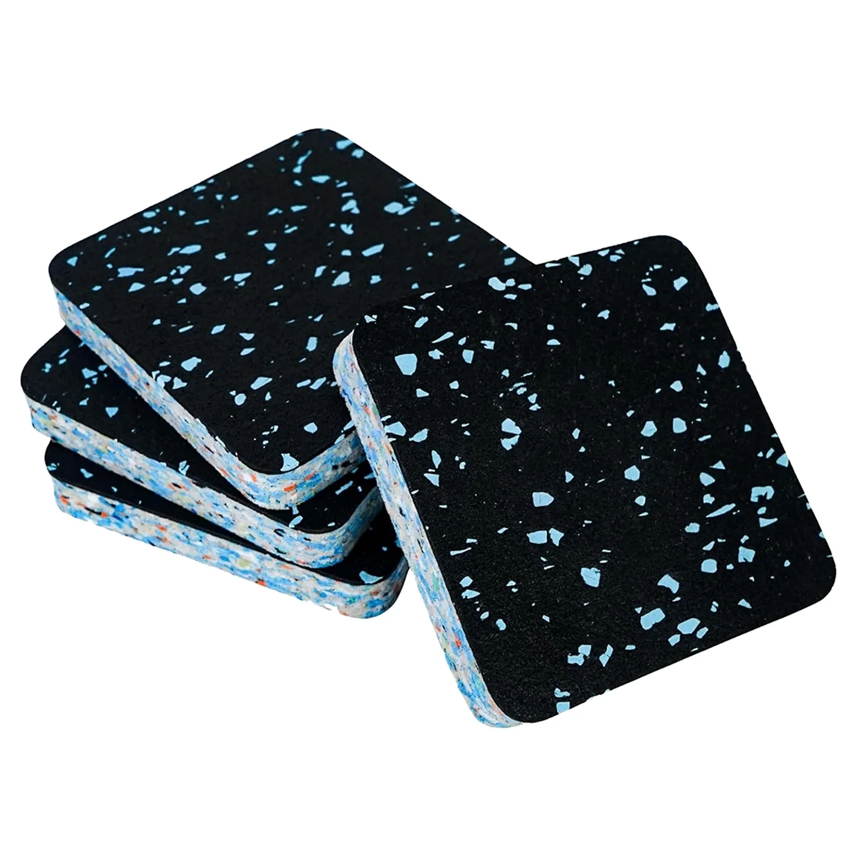 وسادات حصيرة جهاز المشي A71P، حصيرة عازلة للصوت ممتصة للصدمات، حماية أرضية لغسالة المطحنة