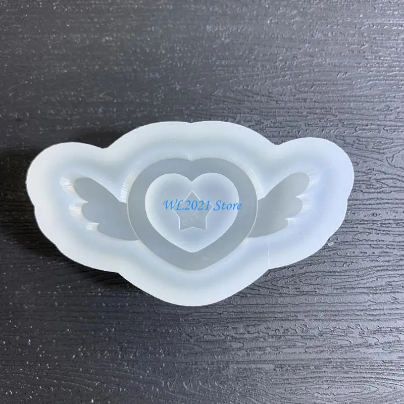 G5GC Quicks وراتنجات الراتنج القالب ، راتنج فن شاكر العفن ، السيليكون الكريستالي جوفاء العفن الايبوكسي قلادة القلادة مفتاح