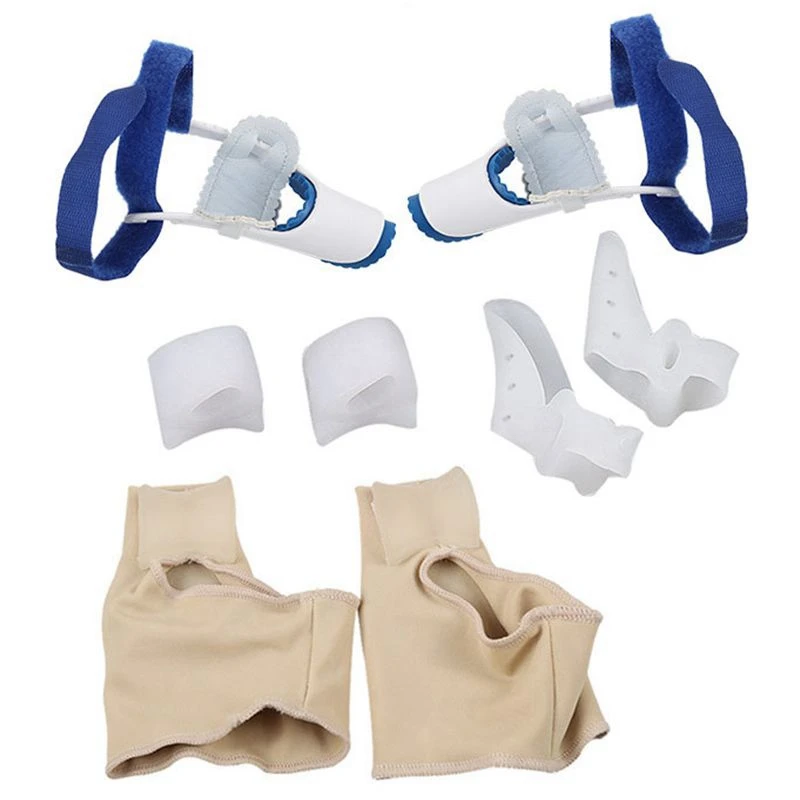 ABVI-Bunion Corrector ومجموعة أدوات تخفيف الورم، فاصل أصابع القدم، واقيات تخفيف Bunion جل مادة جديدة