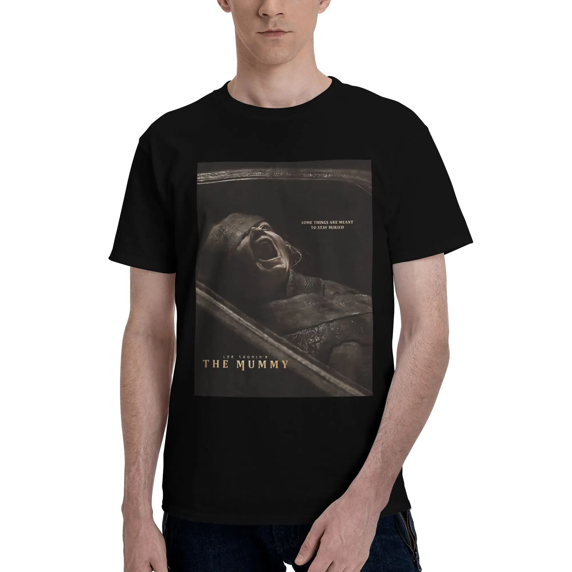 The  Mumy Novelty 100% Cotton T-Shirt The mummy Tees Tops For Men