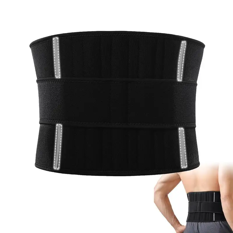 

Waist Support Belt Reflective Lumbar Wrap Lower Back Support Multipurpose Waist Supports Workout Back Brace For Outdoor