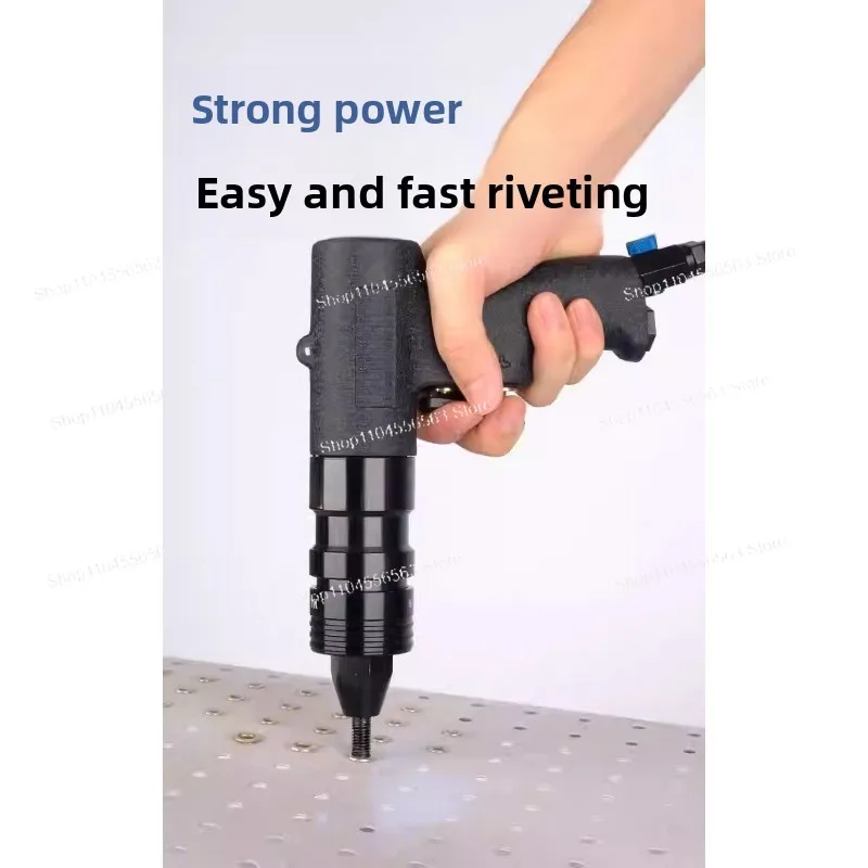 Pneumatic Rivet Nut Gun, Automatic Rivet Cap Gun, M3-M12 Full Size Pneumatic Riveting & Clamping Tool