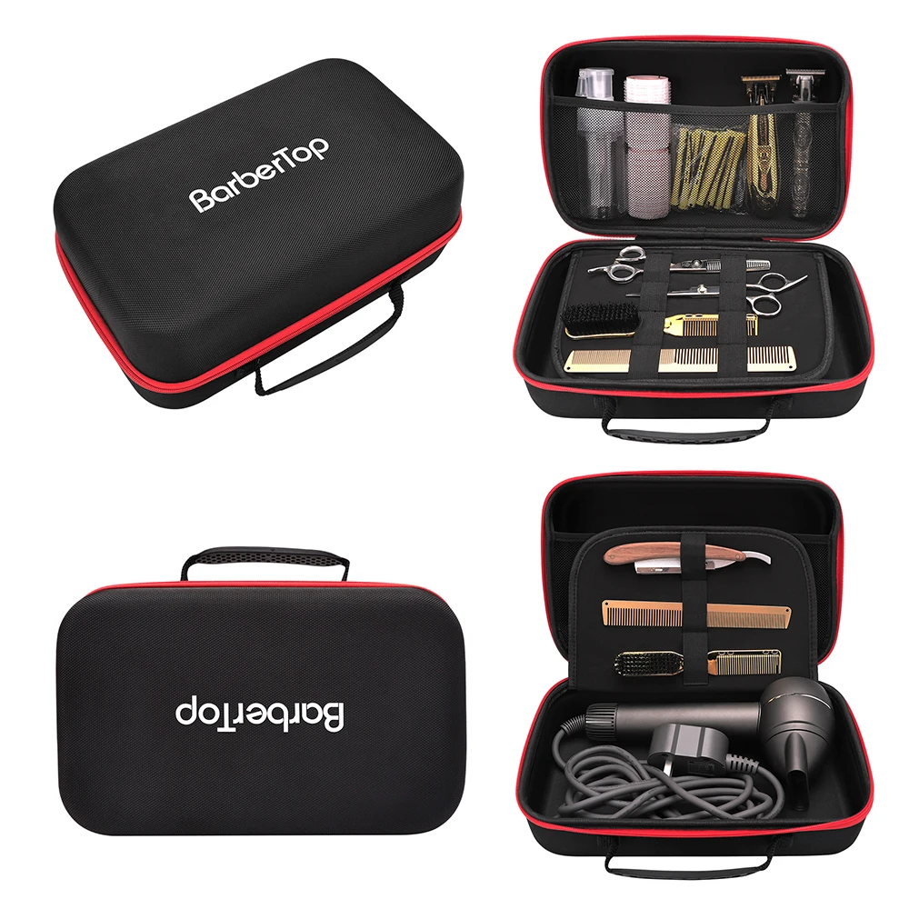 Barbershop Shockproof Electric Clipper Storage Bag Hairpins Hair Styling Tool Storag Pouch Professional Salon Portable Toolbag