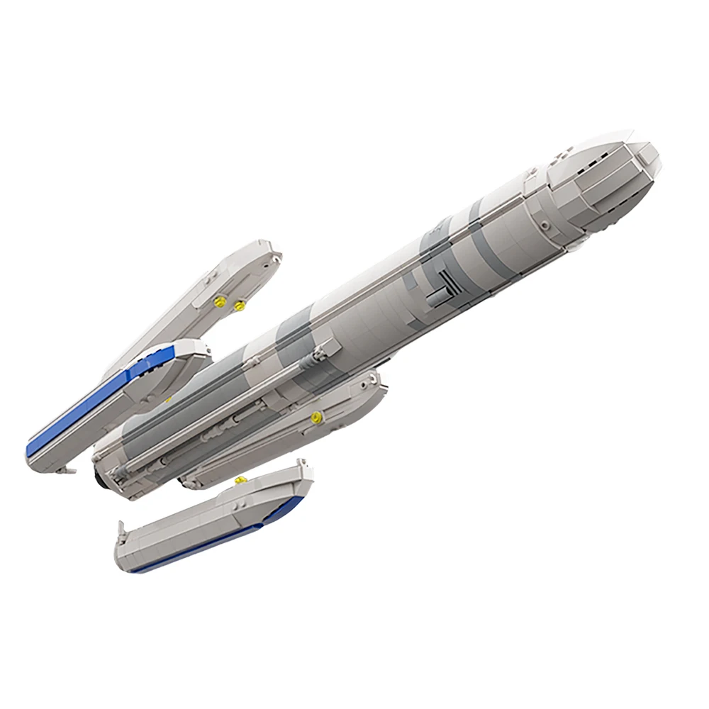 MOC Aerospace Rocket ESA Arianespace Arianeal 6 Building Blocks For 1:110 Saturn V Scale Space Exploration Bricks Toys