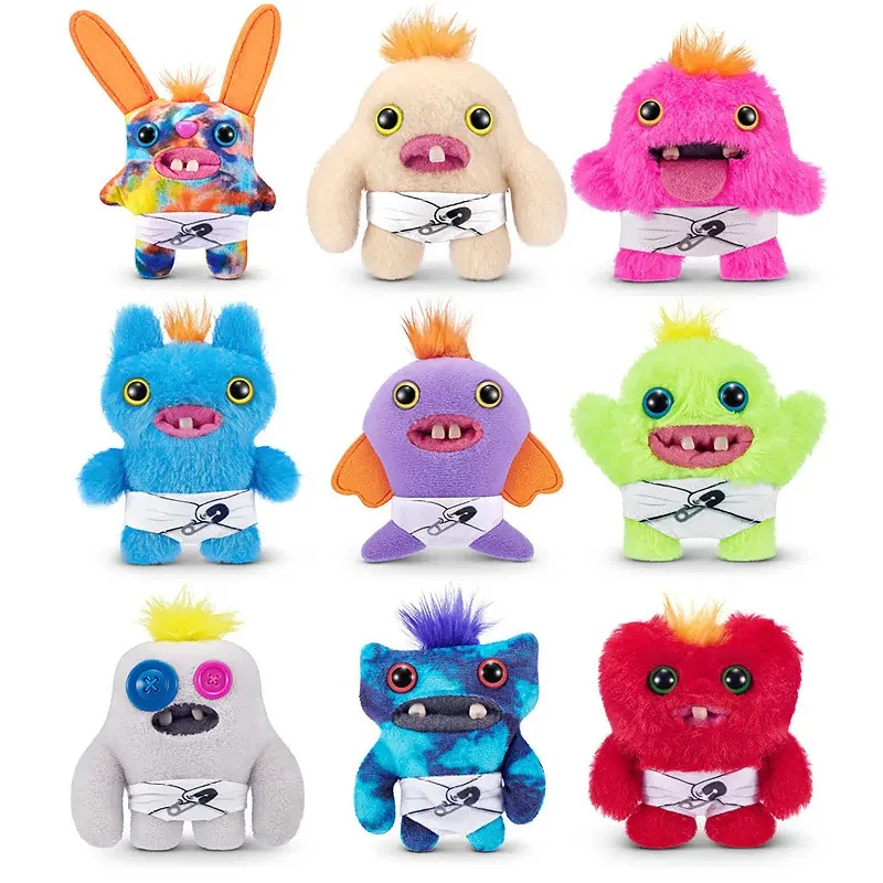 Fuggler Plush Funny Ugly Monster Fuggs Baby Series Mr Needles Munch Rabid Rabbit Wide Eyed Weirdo Stuffed Doll Gift Soft Toy 9CM