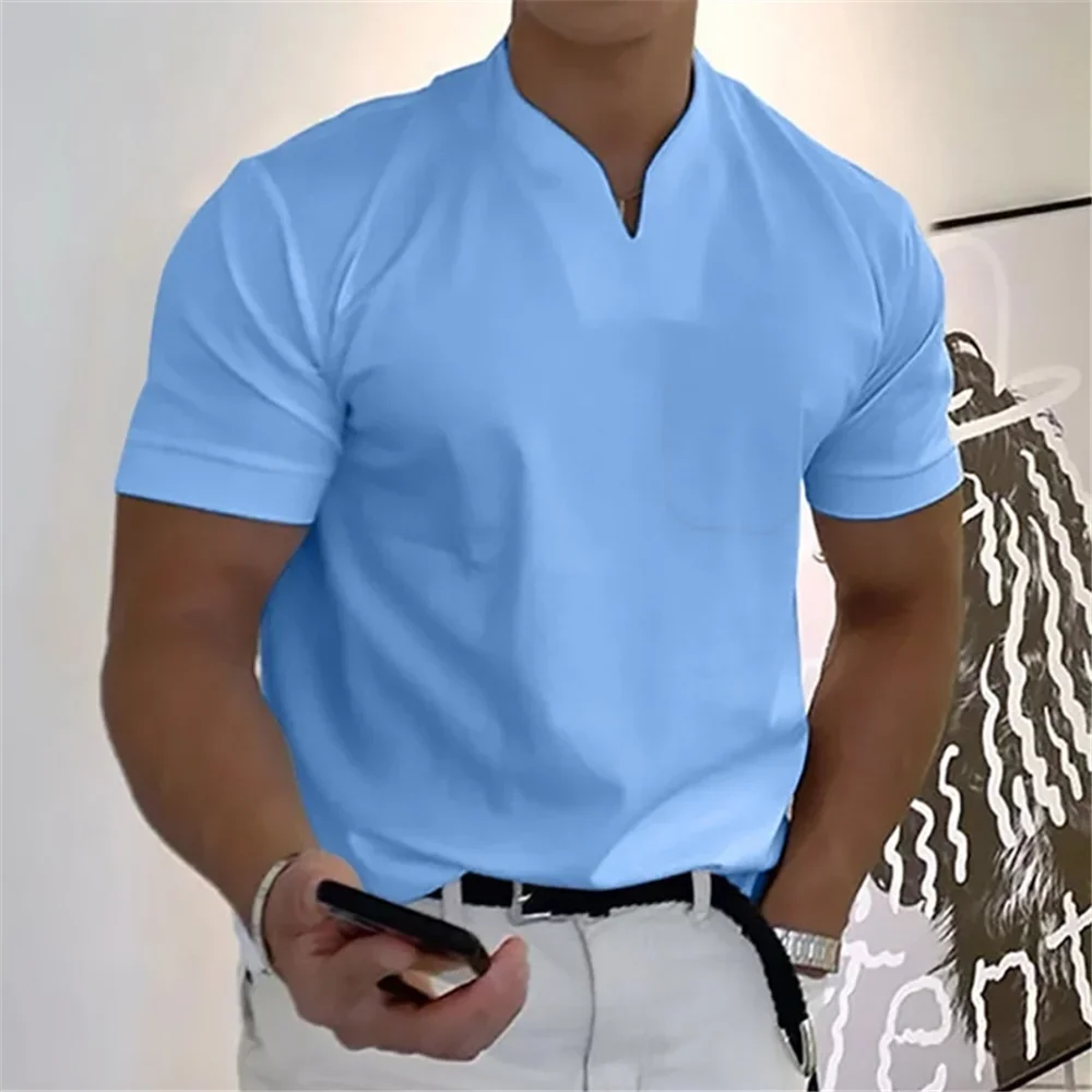 camiseta-masculina-de-verao-nova-tendencia-da-moda-manga-curta-decote-em-v-top-de-algodao-elastico-roupas-esportivas-soltas-em-tamanho-grande