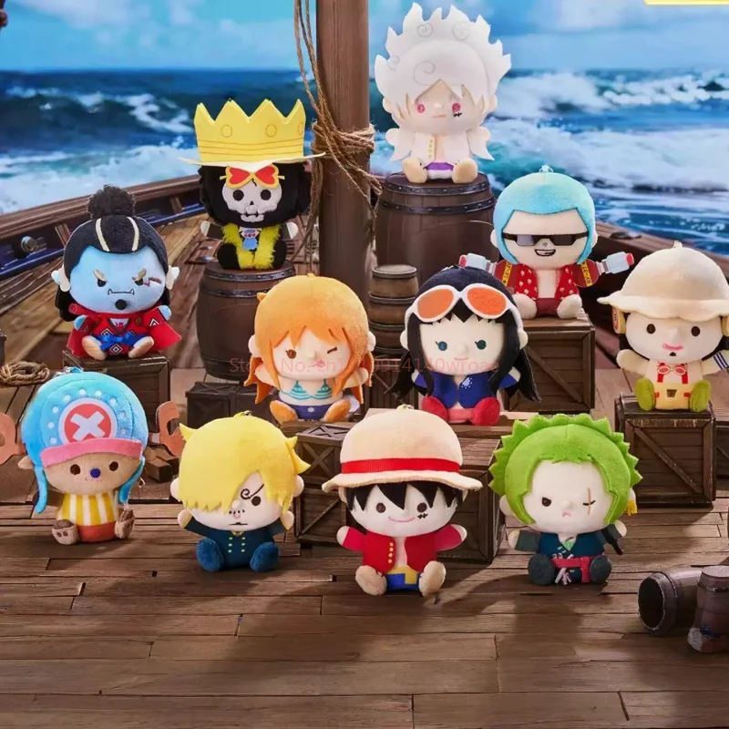 Kayou Original en Stock, Caja Sorpresa de One Piece Luffy, Serie Regular, Muñeco de Peluche, Colgante, Colección de Personajes de Anime, Regalos para Días Festivos