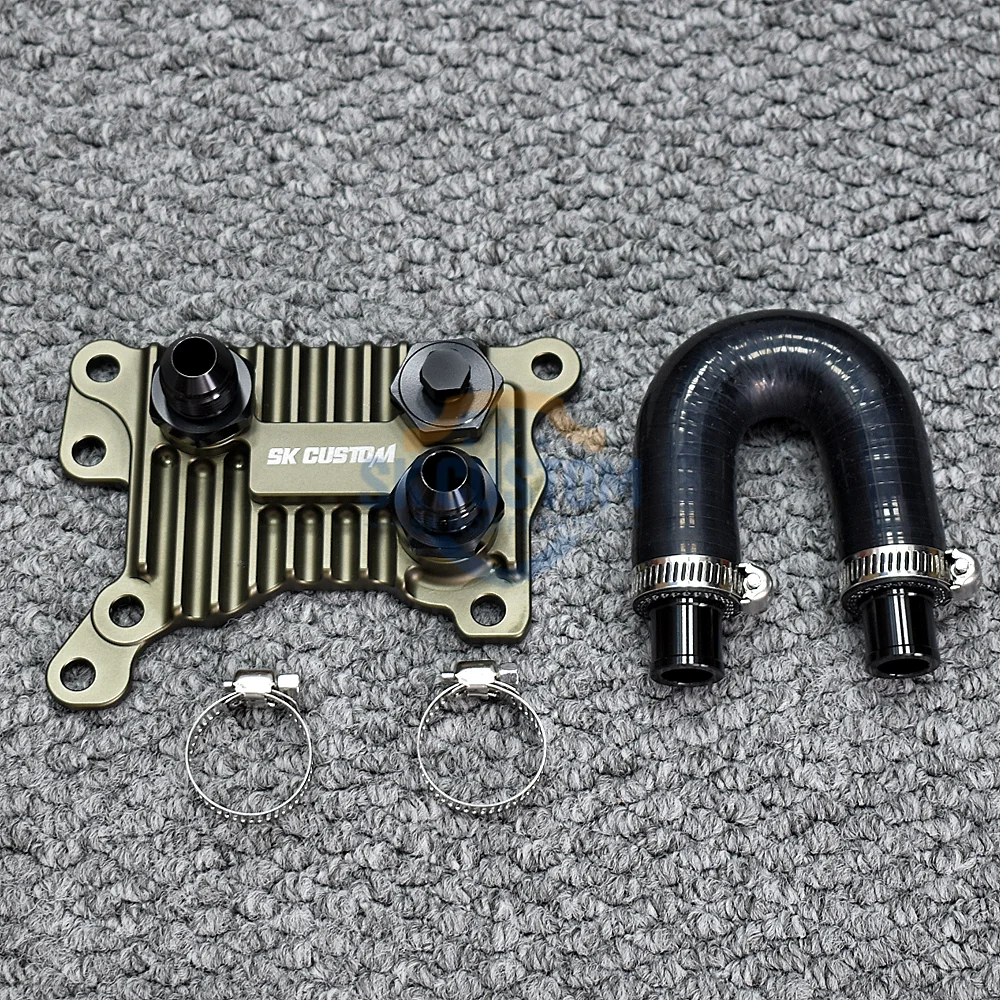 Repuestos SK CUSTOM para Mercedes, Adaptador de Enfriador de Aceite para Motor M282, para Motores M282.910 / .914 / .920 / .915 1.3T, OE: A2820700079
