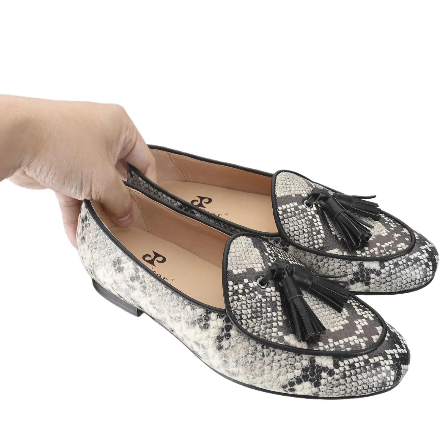 Piergitar Dominique Python Des - Men'S Formal Wear Slippers incelemesi ve fiyatı
