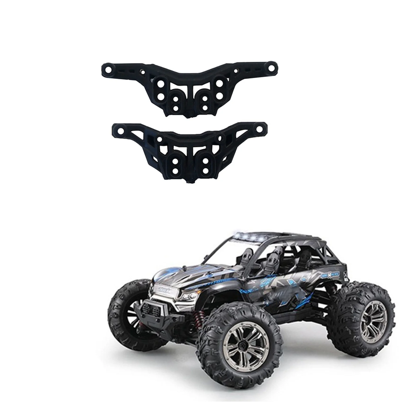 AS96-4Pcs Front & Rear Shock Mount SJ13 For Xinlehong Hosim Q901 Q902 Q903 9130 9136 9137 1/16 RC Car Spare Parts Accessories