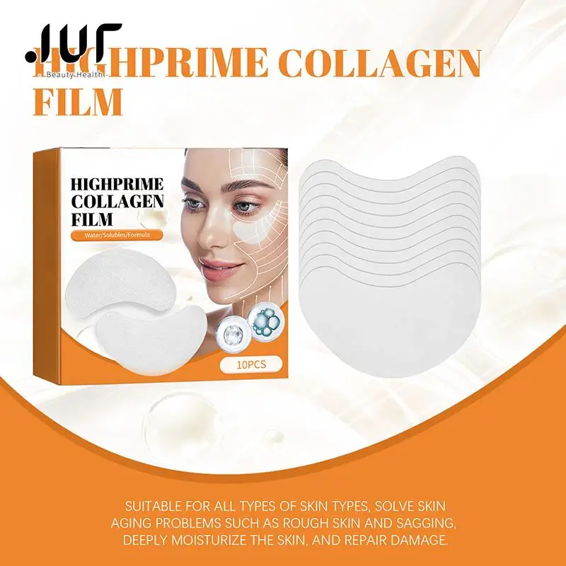 1/5Pairs Collagen Water Soluble Eye Mask Eye Care Remove Eye Bags And Dark Circles Collagen Eye Patch Skin Care патчи для глаз