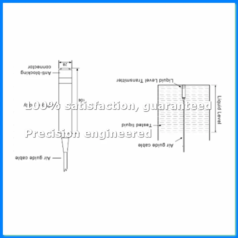Level Sensor TL‑136 Liquid Level Transmitter Water Level Sensor Detector 24VDC 4‑20mA Output Liquid Level Transmitter-A55K