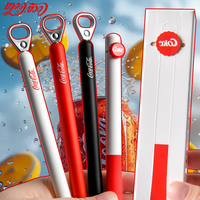 KACO Coca-Cola co-branded gel pen,0.5 black ST nib student quick-drying exam,homework,signing stylo creative high-value statione