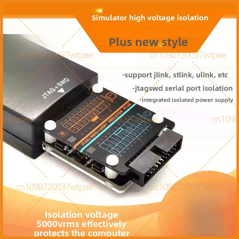 For EKD04‑Emulator Isolation PLUS High Voltage Isolation Adapter Board,JTAG SWD Serial Port,for JLink STLink DAPLink