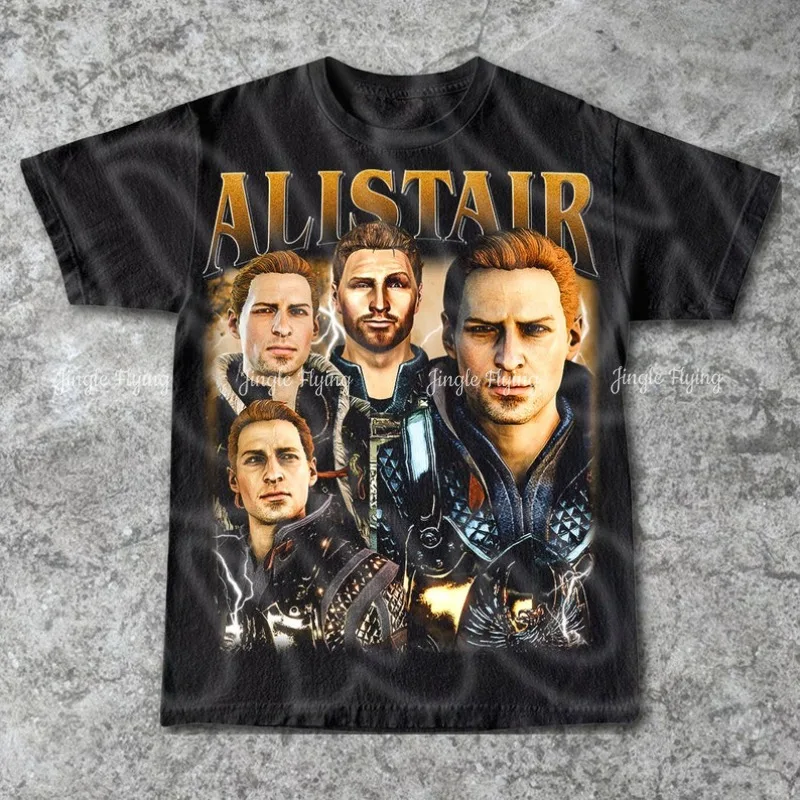 Alistar Dragon Age Regalo vintage para mujer y hombre Camiseta unisex