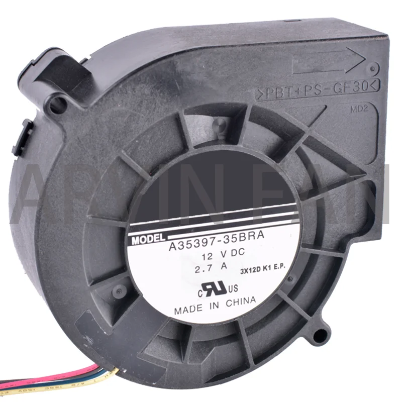 COOLING REVOLUTION A35397-35BRA 9733 97x94x33mm 12V 2.70A 4pin 4-wire 4pin High Volume Centrifugal Turbine Blower