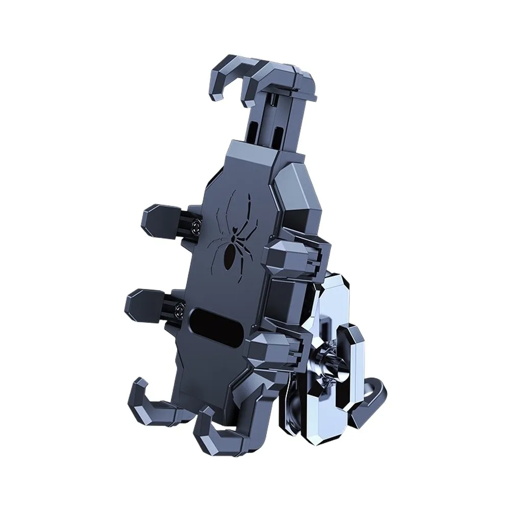 

Motorcycle Phone Mount with Aluminum Housing ABS Structure and Silicone Grips for 4.7 to 7.2 Inch Smartphone Compatibility